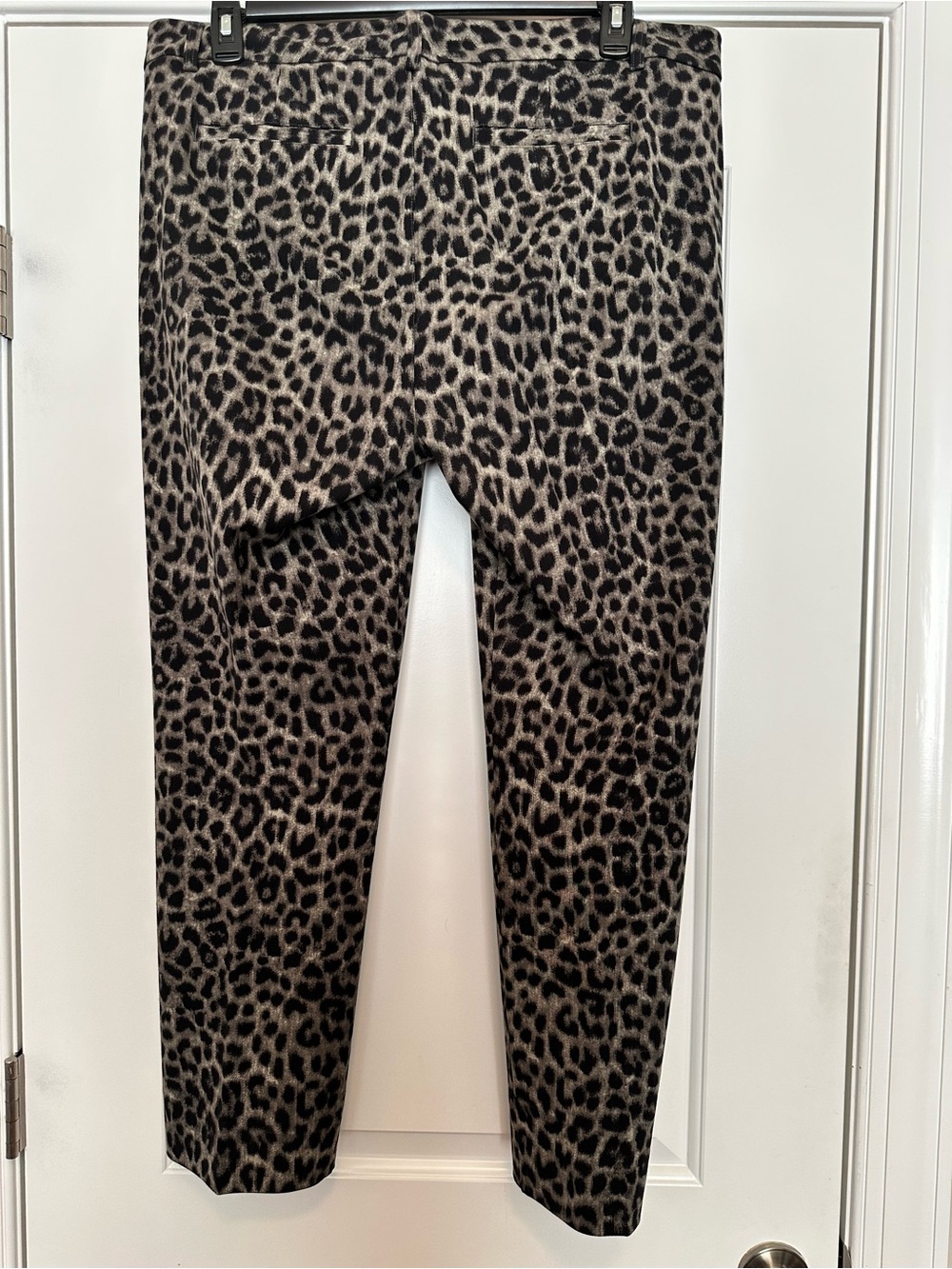 CAbi Leopard Print Pant - Black & Cream - Picture 2 of 3